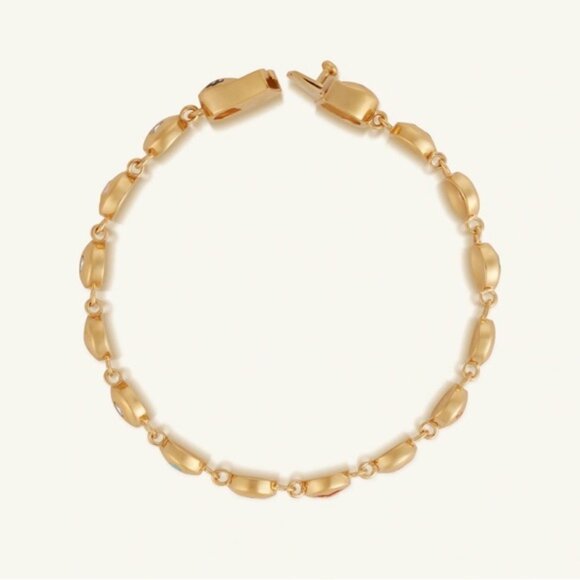 NEW Karma and Luck Celestial Blessings Gold Bracelet Symbol Accents - Picture 3 of 5